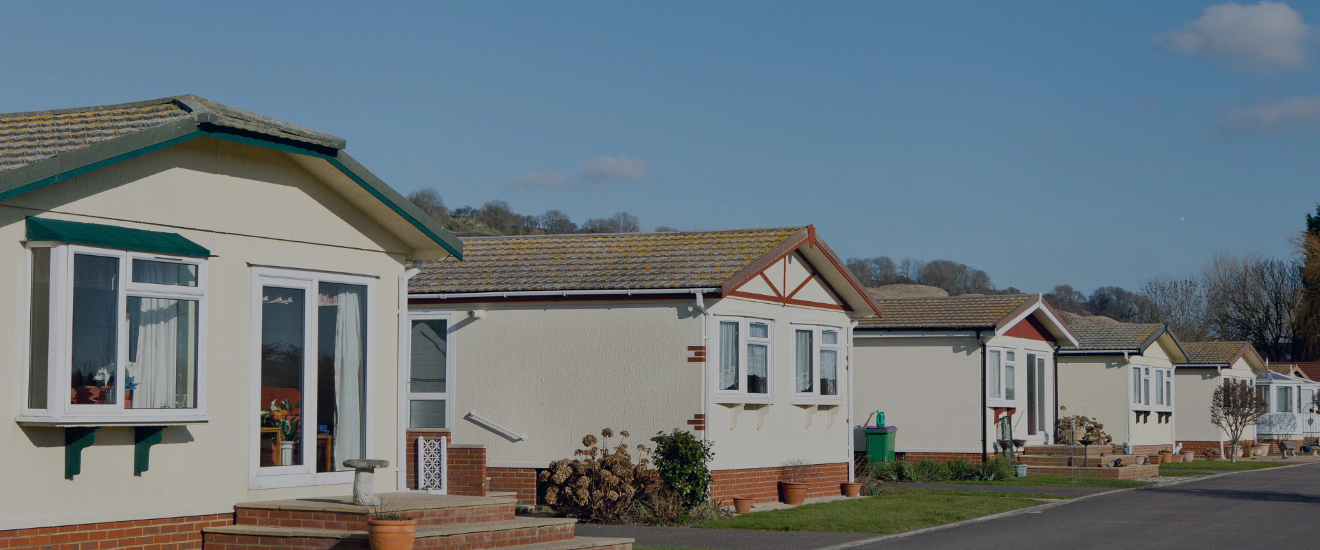 mobile home neighborhood